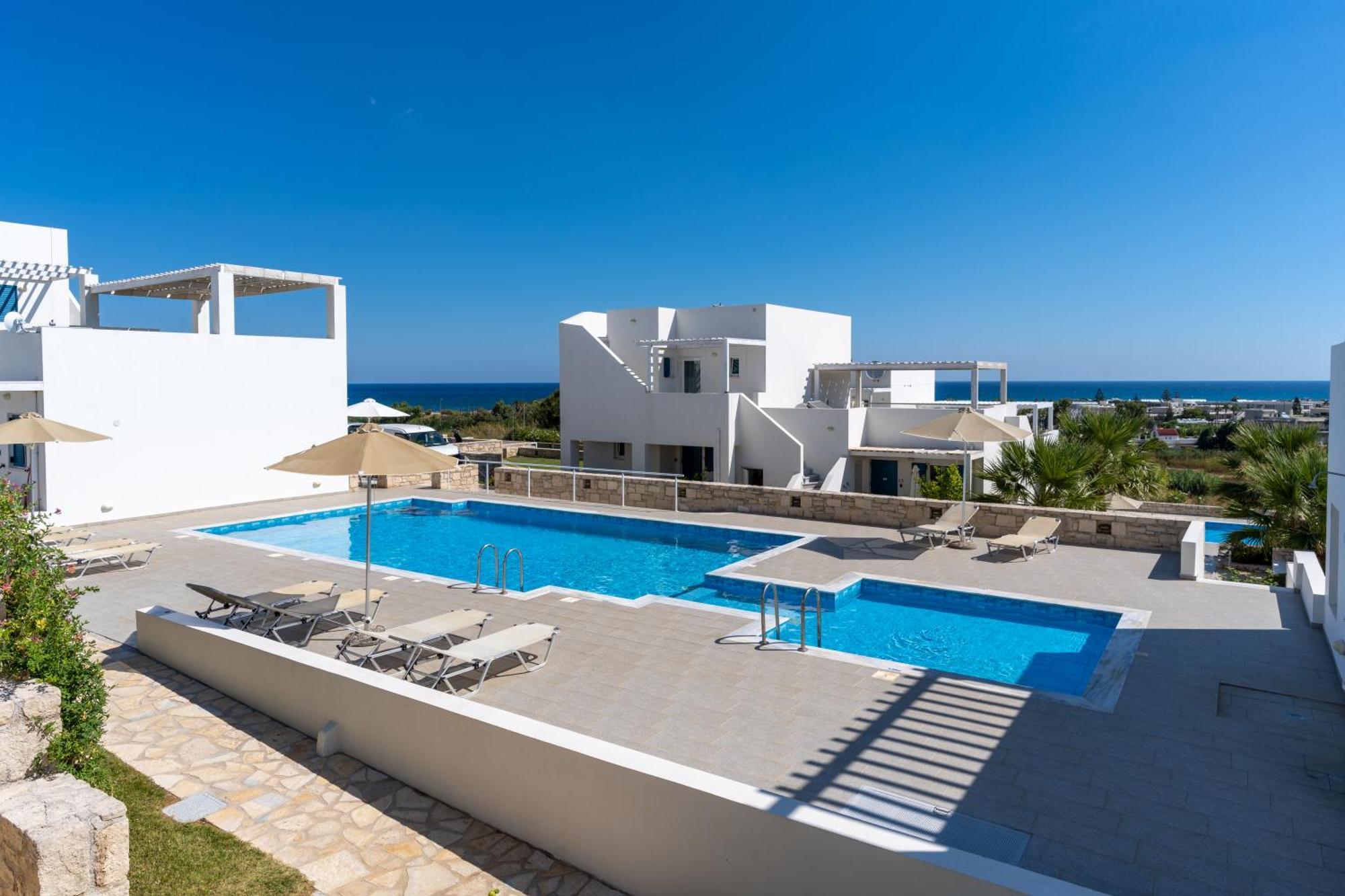 Triton Sea View Villa Georgioupoli Luaran gambar